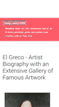 Mobile Screenshot of el-greco.org
